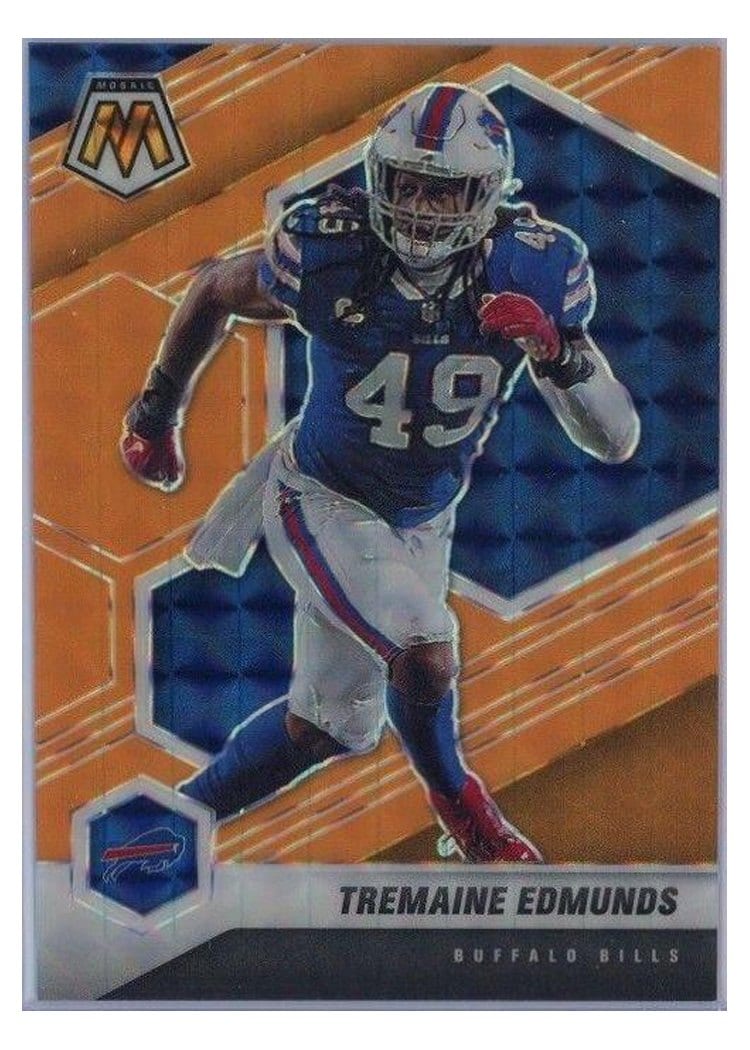 2021 Panini Mosaic Base Set Tremaine Edmunds #32 card