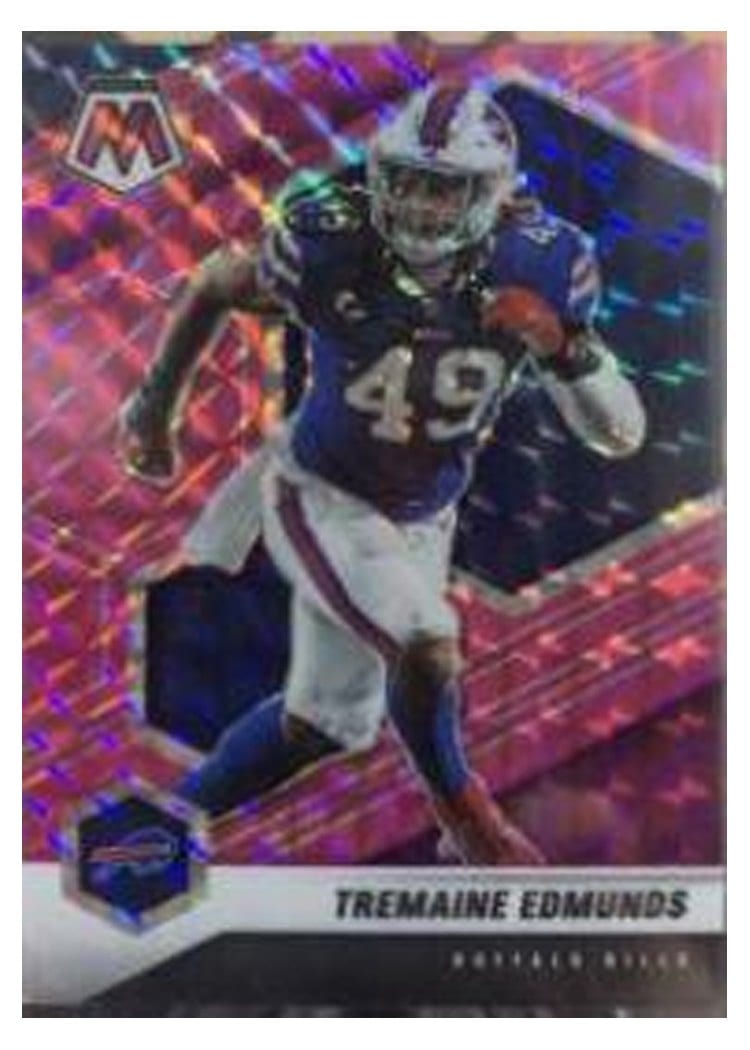 2021 Panini Mosaic Base Set Tremaine Edmunds #32 card