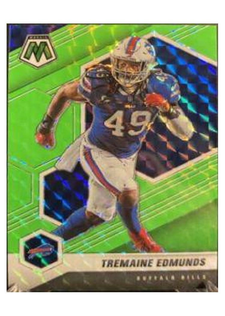 2021 Panini Mosaic Base Set Tremaine Edmunds #32 card