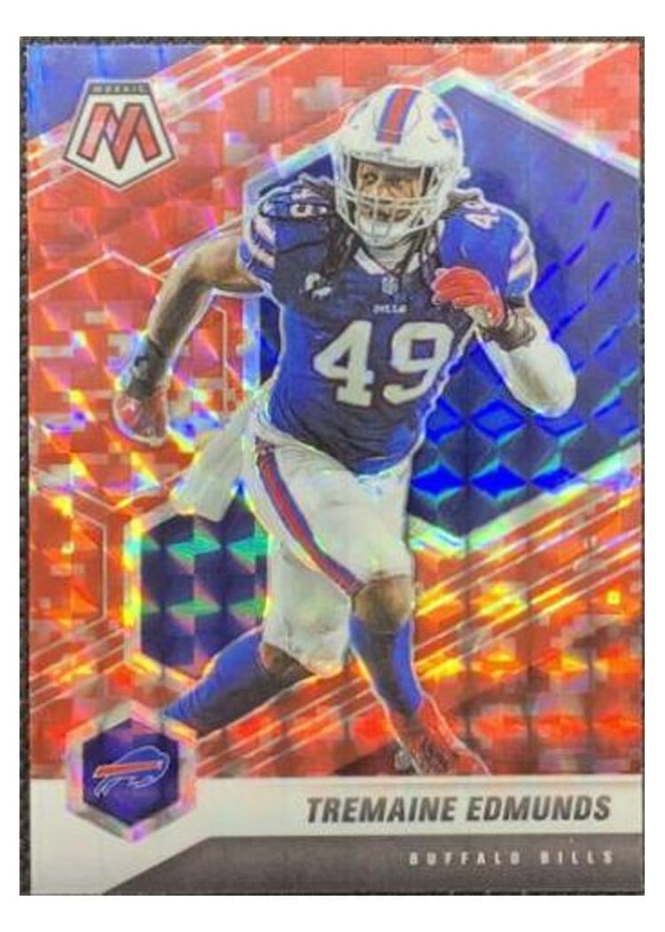 2021 Panini Mosaic Base Set Tremaine Edmunds #32 card