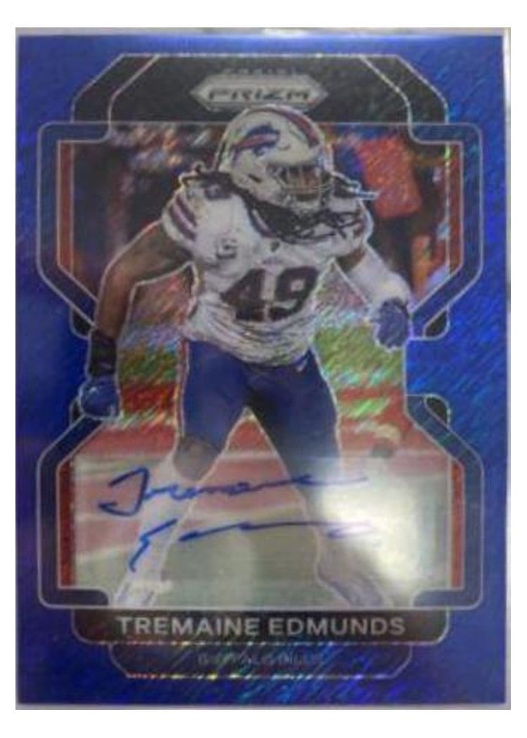 2021 Panini Prizm Base Set Tremaine Edmunds #120 card