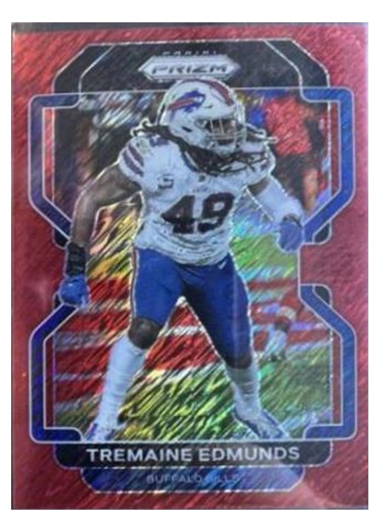 2021 Panini Prizm Base Set Tremaine Edmunds #120 card
