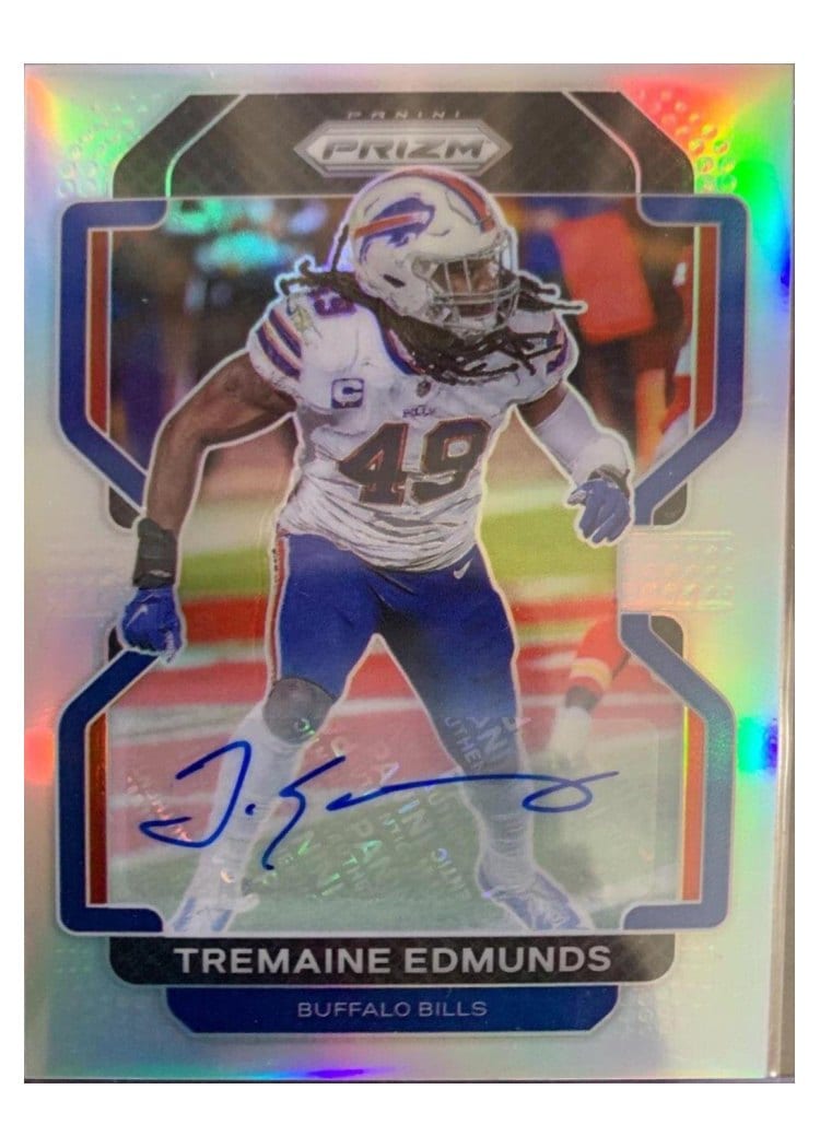 2021 Panini Prizm Base Set Tremaine Edmunds #120 card