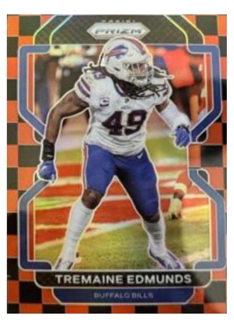 2021 Panini Prizm Base Set Tremaine Edmunds #120 card