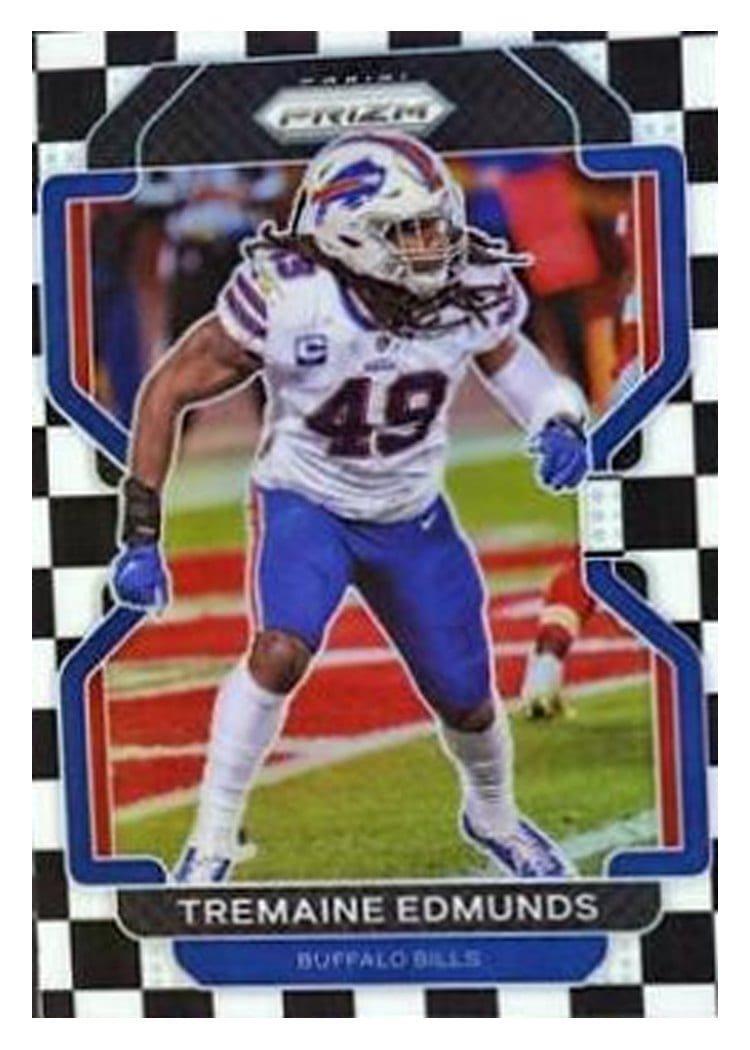 2021 Panini Prizm Base Set Tremaine Edmunds #120 card