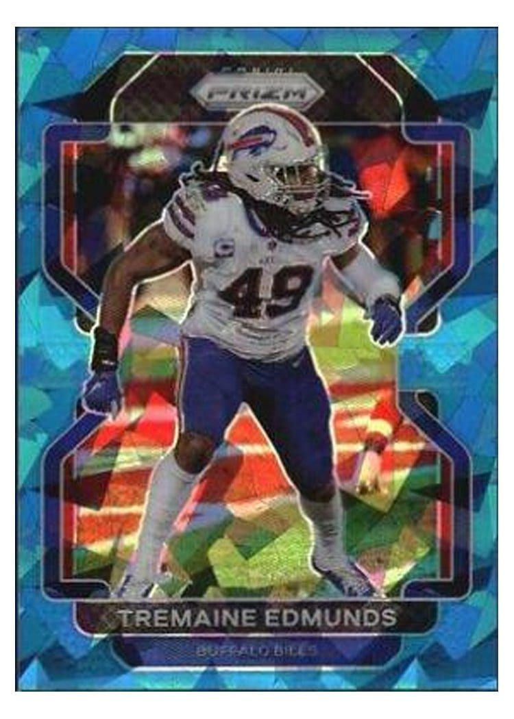 2021 Panini Prizm Base Set Tremaine Edmunds #120 card