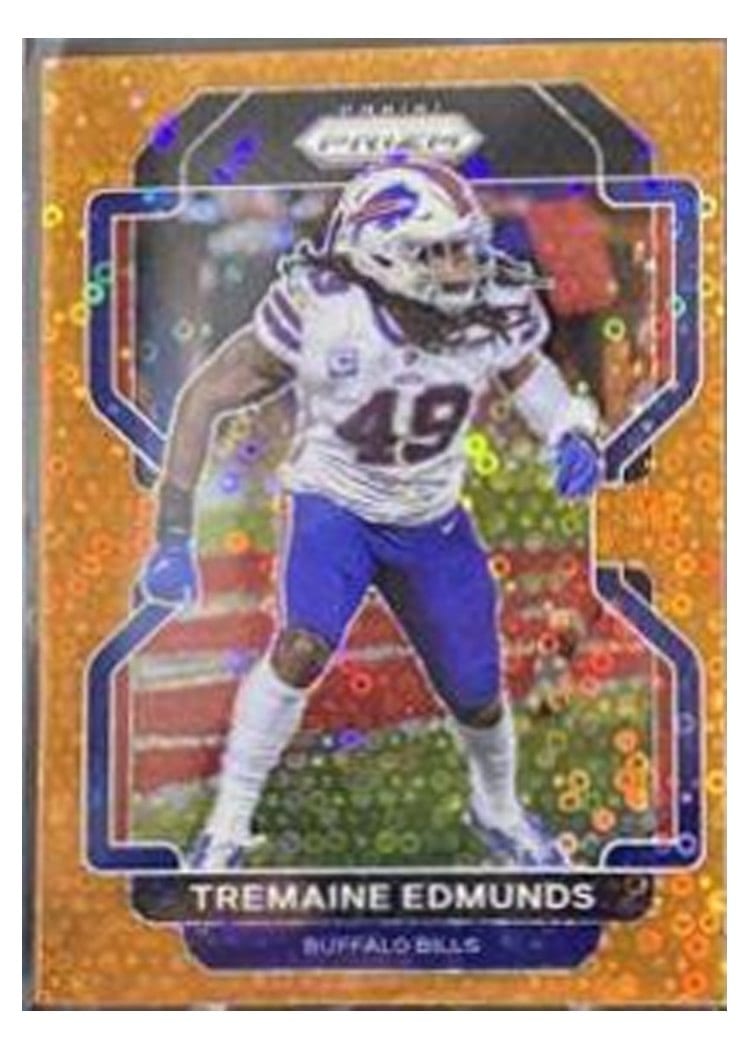 2021 Panini Prizm Base Set Tremaine Edmunds #120 card