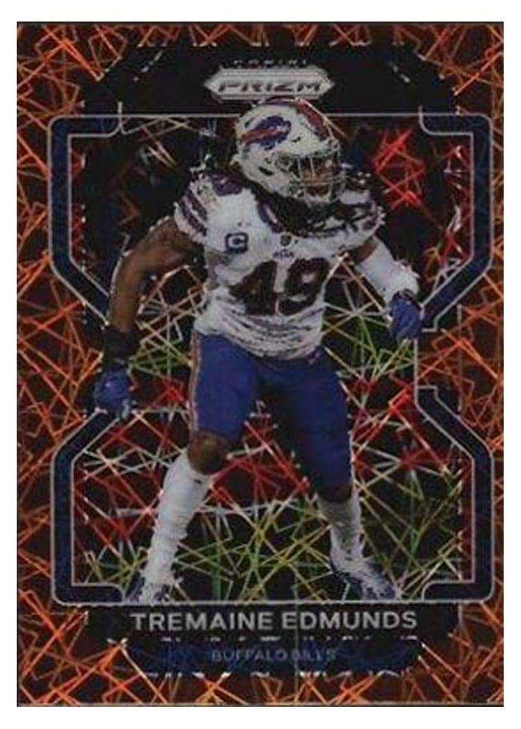 2021 Panini Prizm Base Set Tremaine Edmunds #120 card