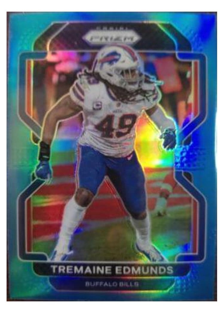 2021 Panini Prizm Base Set Tremaine Edmunds #120 card