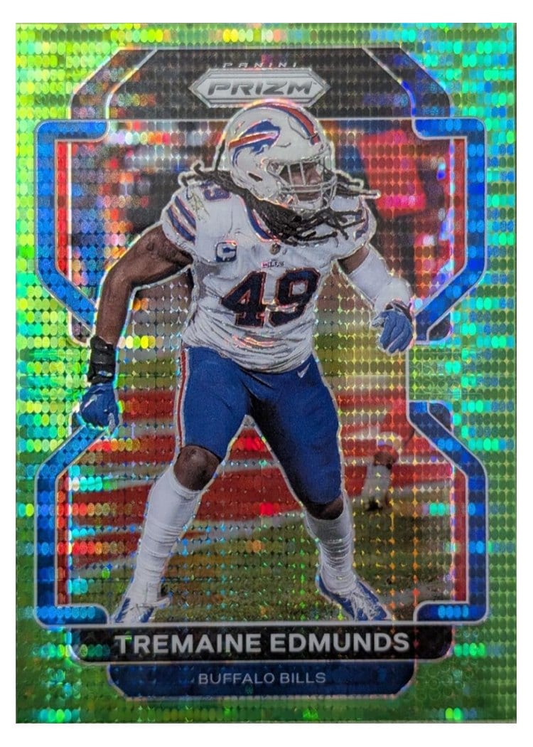 2021 Panini Prizm Base Set Tremaine Edmunds #120 card