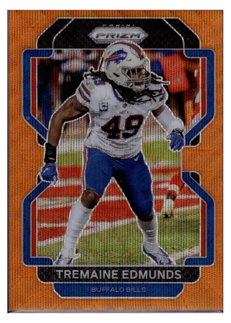 2021 Panini Prizm Base Set Tremaine Edmunds #120 card