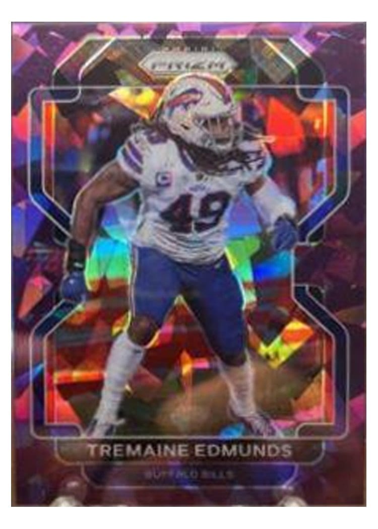 2021 Panini Prizm Base Set Tremaine Edmunds #120 card