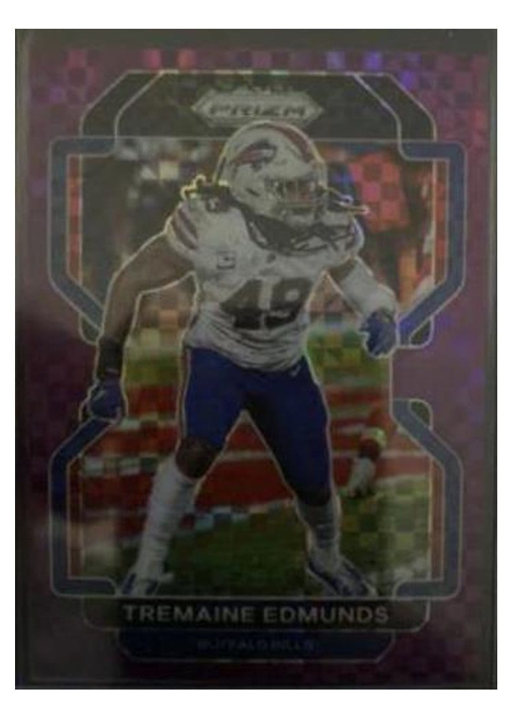2021 Panini Prizm Base Set Tremaine Edmunds #120 card