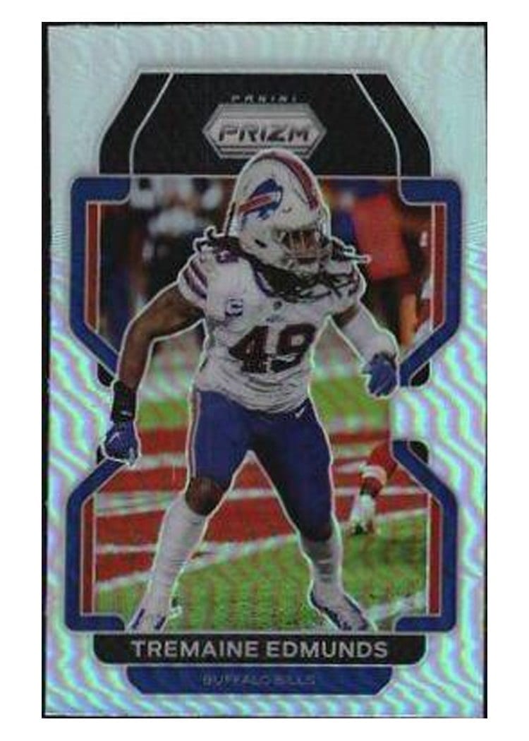 2021 Panini Prizm Base Set Tremaine Edmunds #120 card