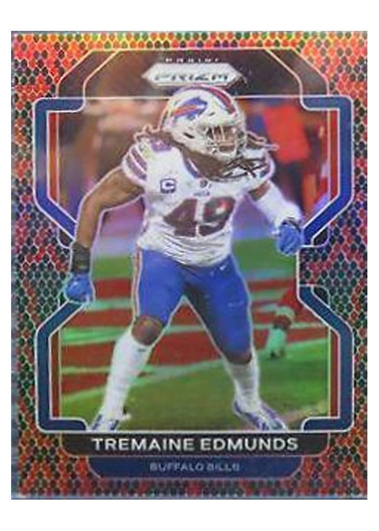 2021 Panini Prizm Base Set Tremaine Edmunds #120 card