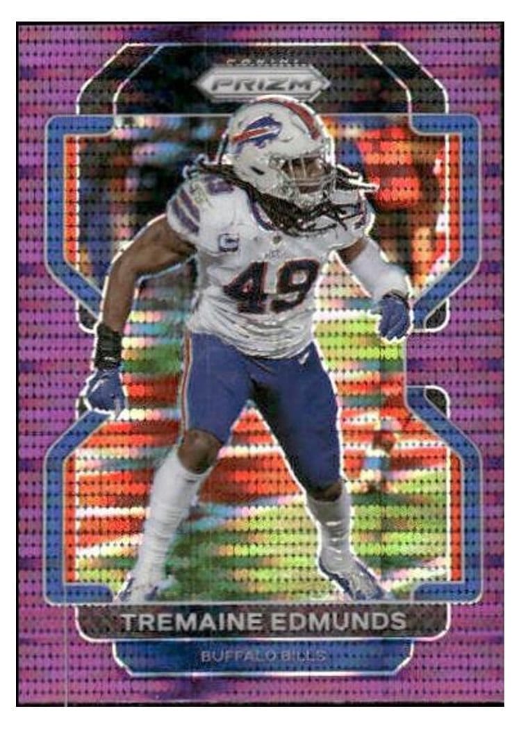 2021 Panini Prizm Base Set Tremaine Edmunds #120 card