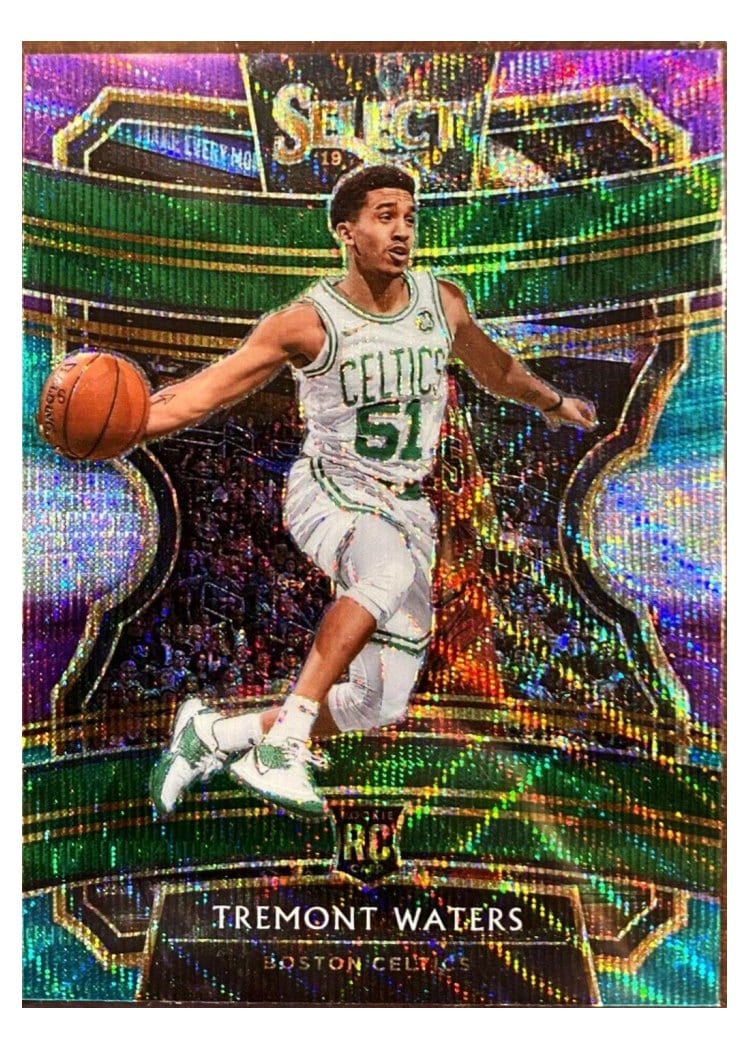 2019-20 Panini Select Base Set Tremont Waters Tri Color Prizm #43 card