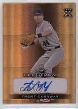 2024 Leaf Electrum Baseball Base Autograph Trent Caraway #BA-TC1 card
