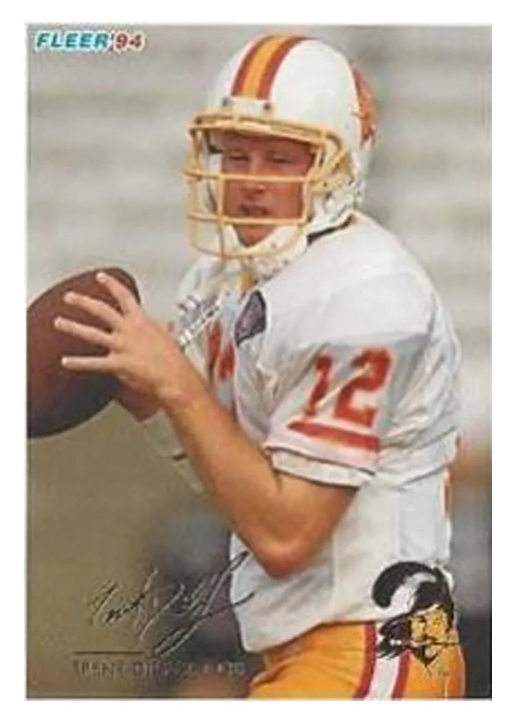 1994 Fleer Rookie Exchange Trent Dilfer #2 card