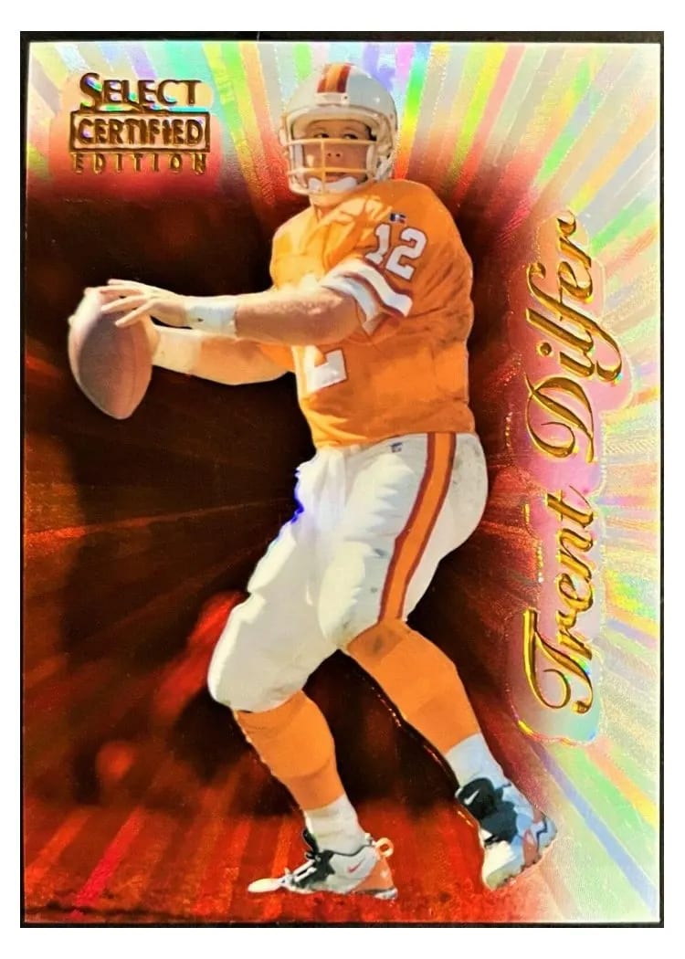 1996 Select Certified Trent Dilfer #50 card