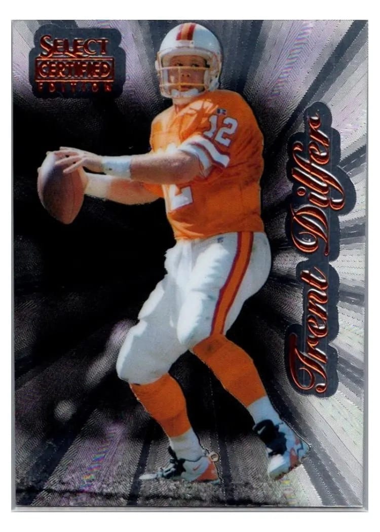 1996 Select Certified Trent Dilfer #50 card