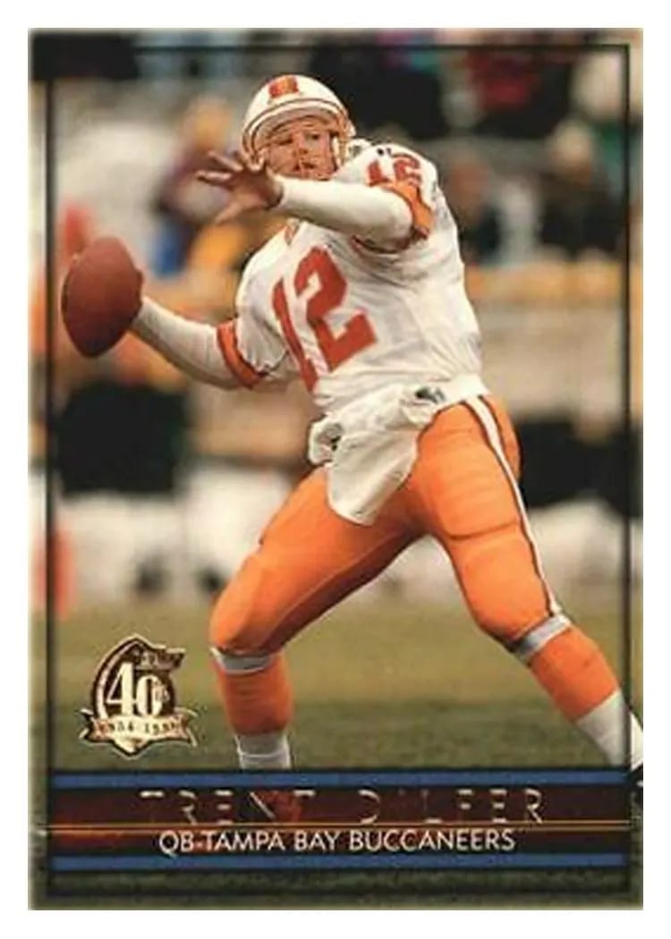 1996 Topps Trent Dilfer #21 card