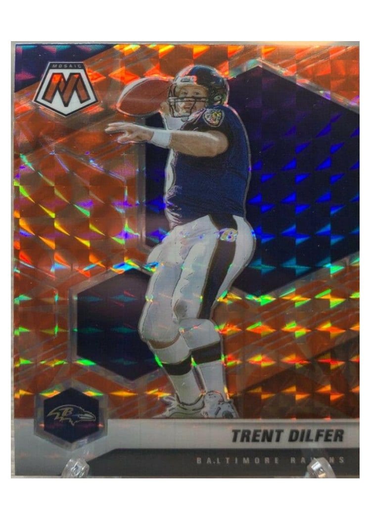 2021 Panini Mosaic Base Set Trent Dilfer #22 card