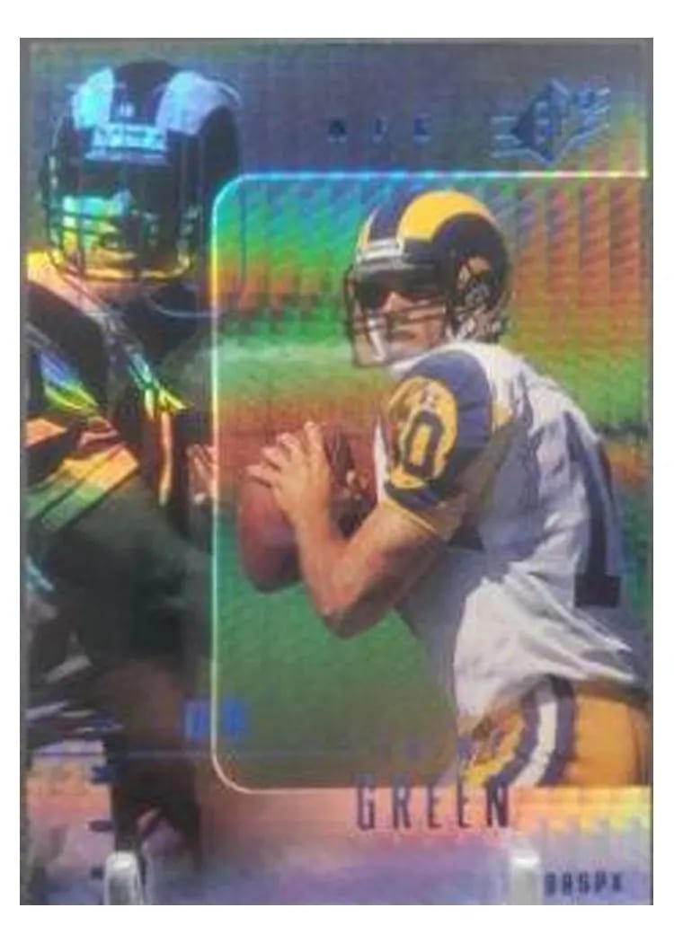 1999 Spx Trent Green #71 card