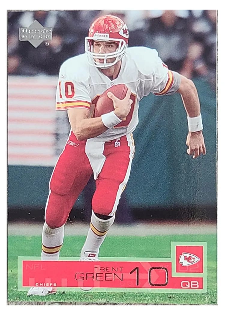 2002 Upper Deck Trent Green #83 card