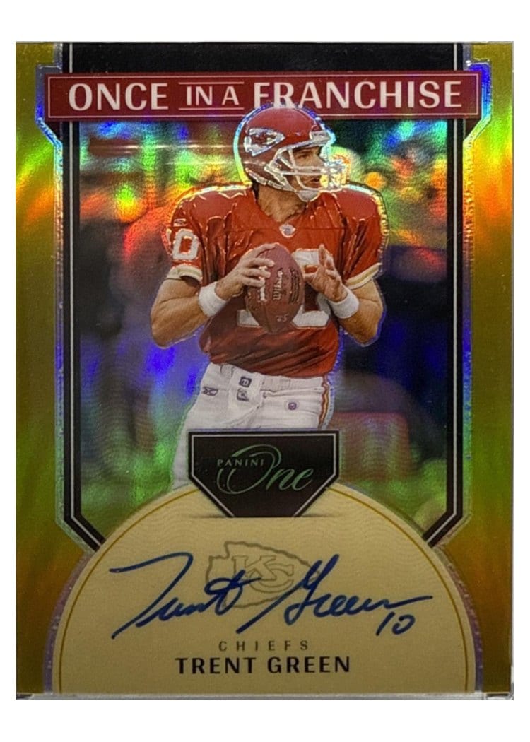 2024 Panini One Once in a Franchise Autographs Trent Green #351 card