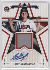 2025 Panini Stars & Stripes Signature Materials Trent Grindlinger #SSM-TG card
