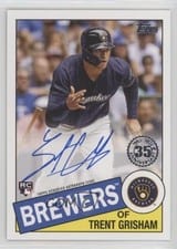 2020 Topps 1985 Topps Baseball Autographs Trent Grisham #85A-TG card
