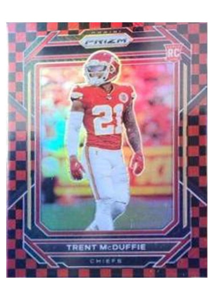2022 Panini Prizm Base Set Trent McDuffie #372 card