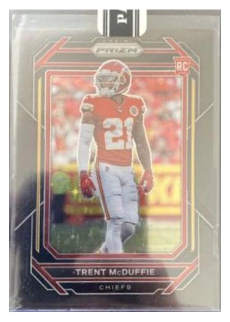 2022 Panini Prizm Base Set Trent McDuffie #372 card