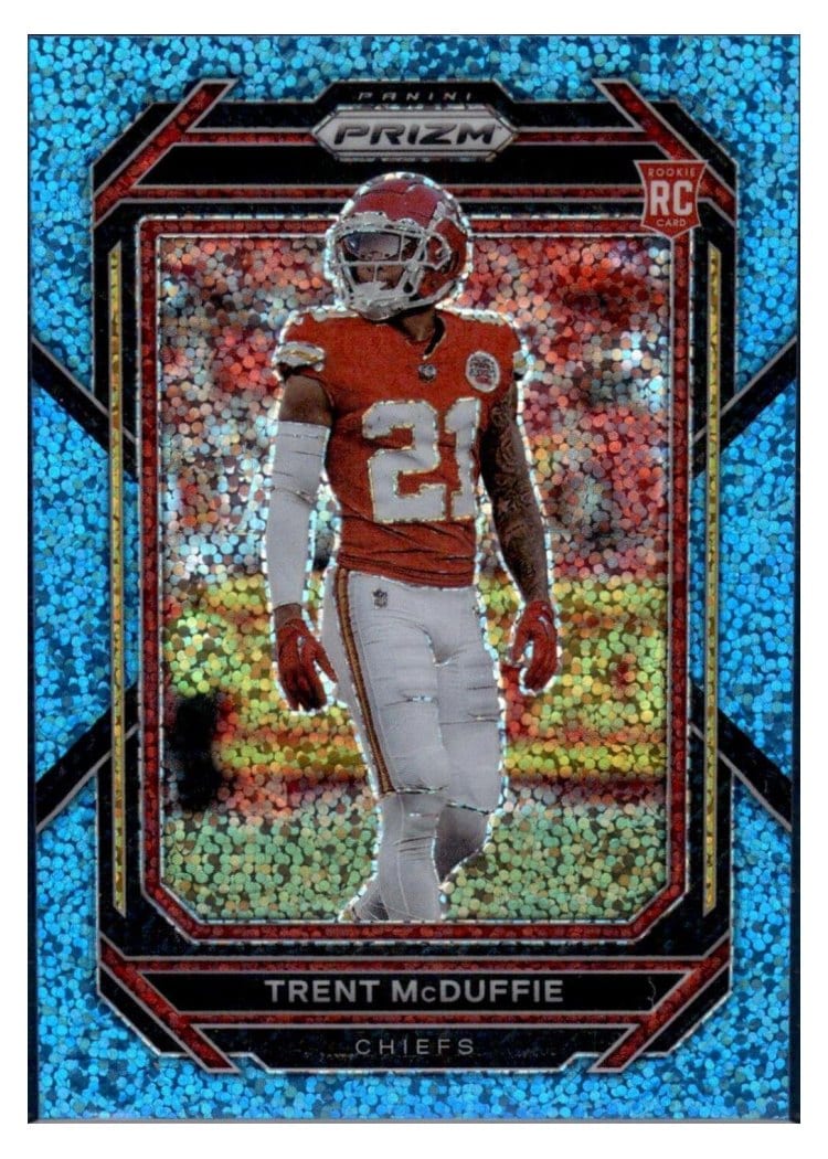 2022 Panini Prizm Base Set Trent McDuffie #372 card