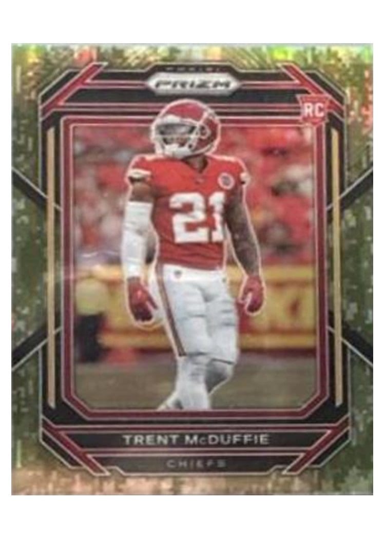 2022 Panini Prizm Base Set Trent McDuffie #372 card