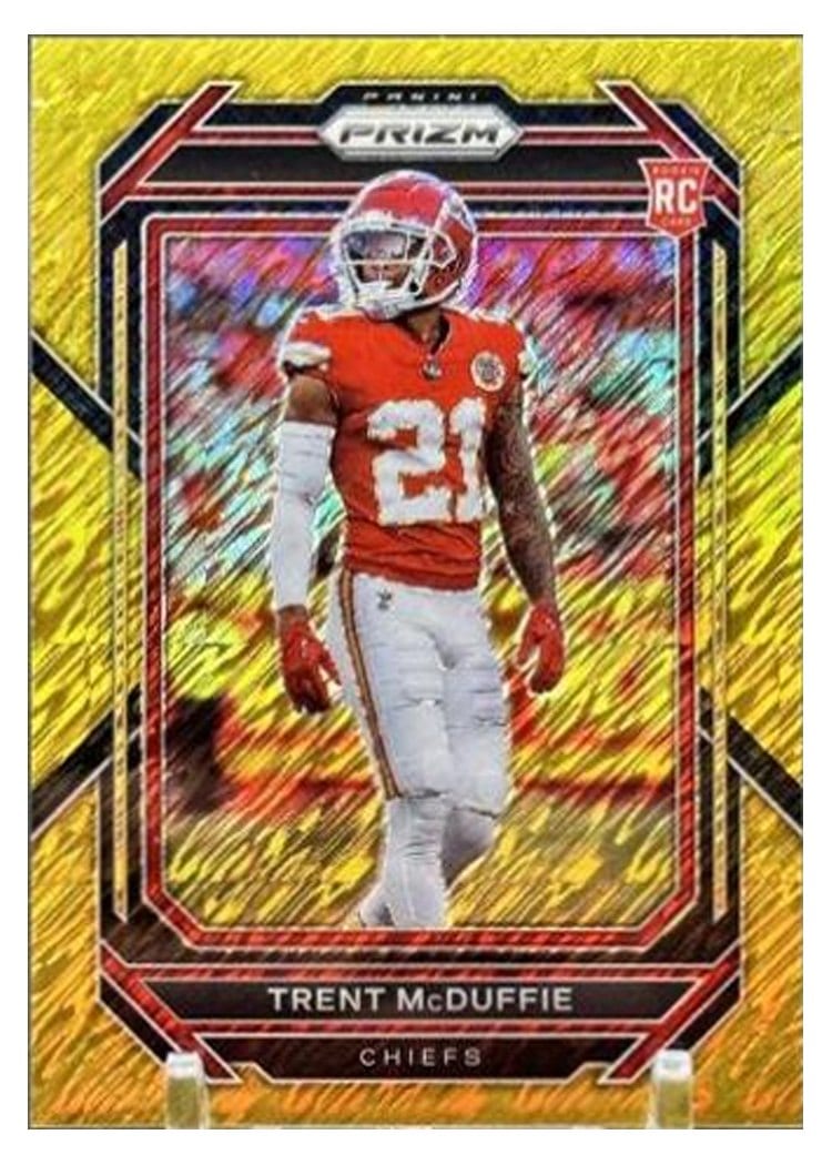 2022 Panini Prizm Base Set Trent McDuffie #372 card