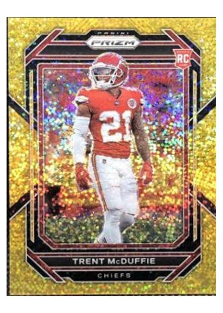 2022 Panini Prizm Base Set Trent McDuffie #372 card