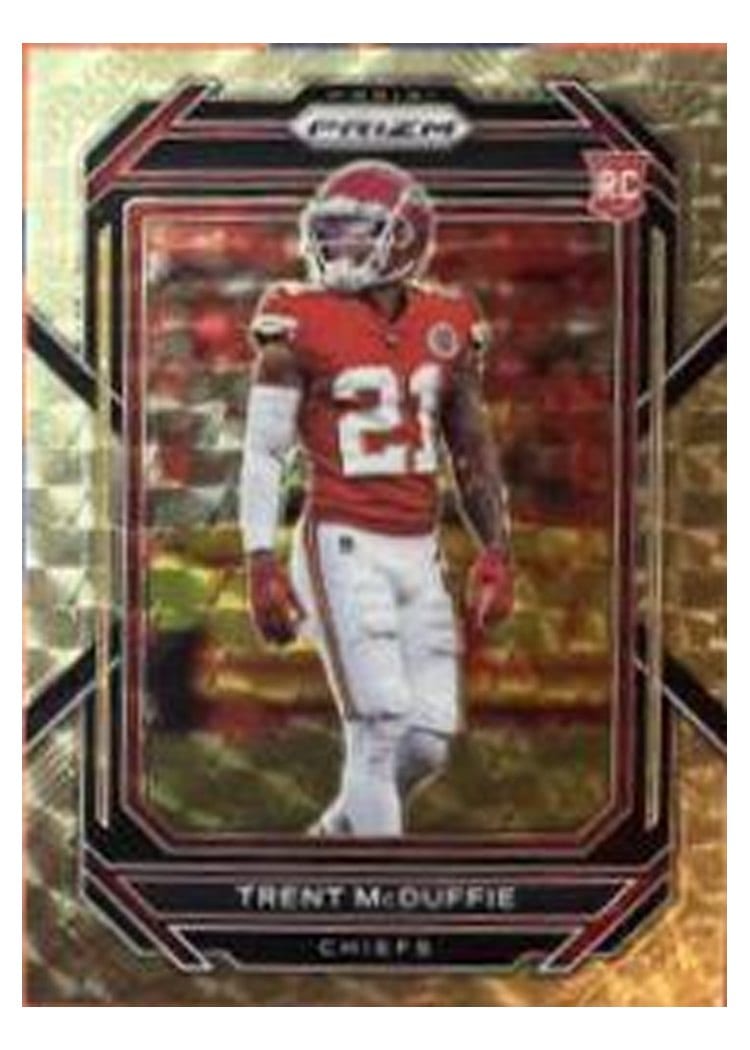 2022 Panini Prizm Base Set Trent McDuffie #372 card