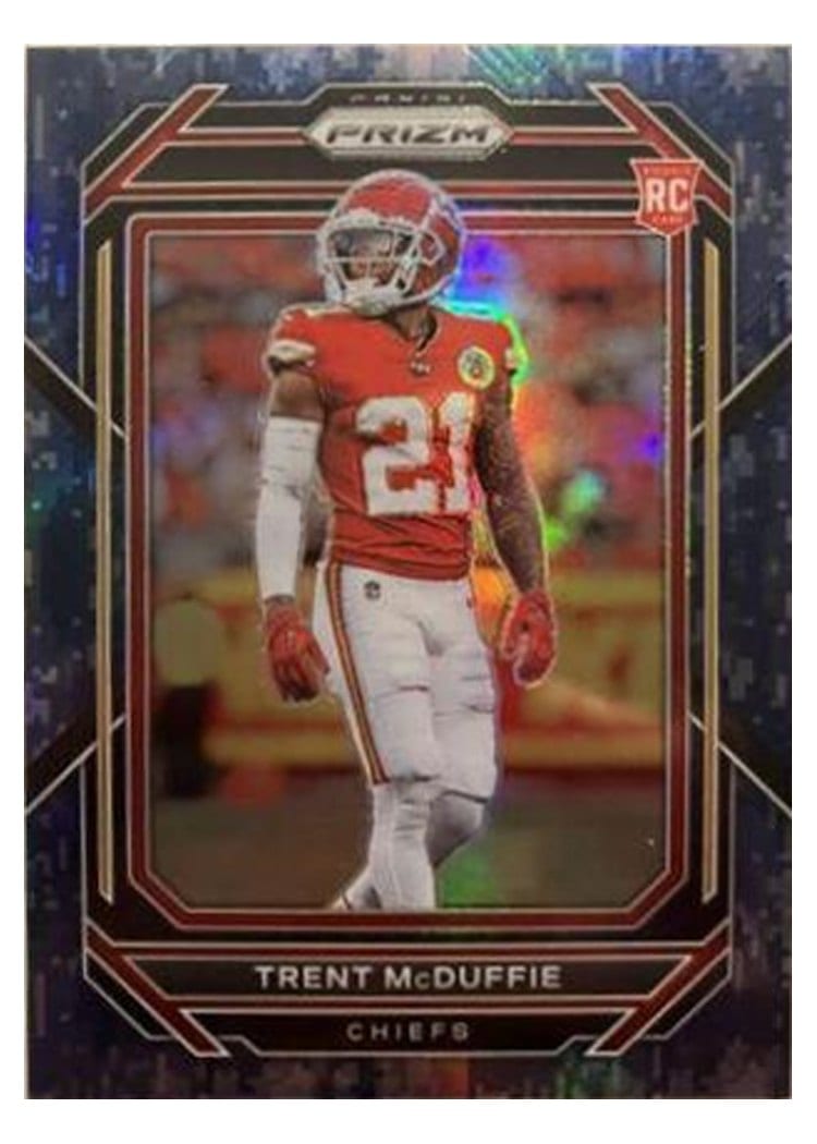 2022 Panini Prizm Base Set Trent McDuffie #372 card