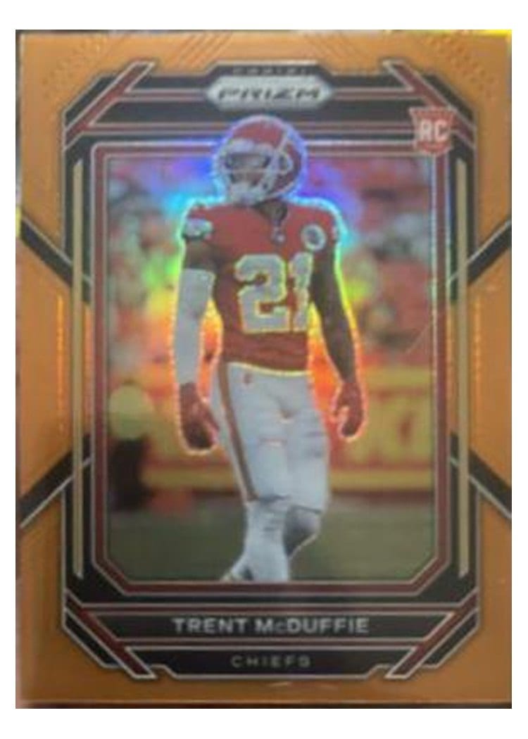 2022 Panini Prizm Base Set Trent McDuffie #372 card