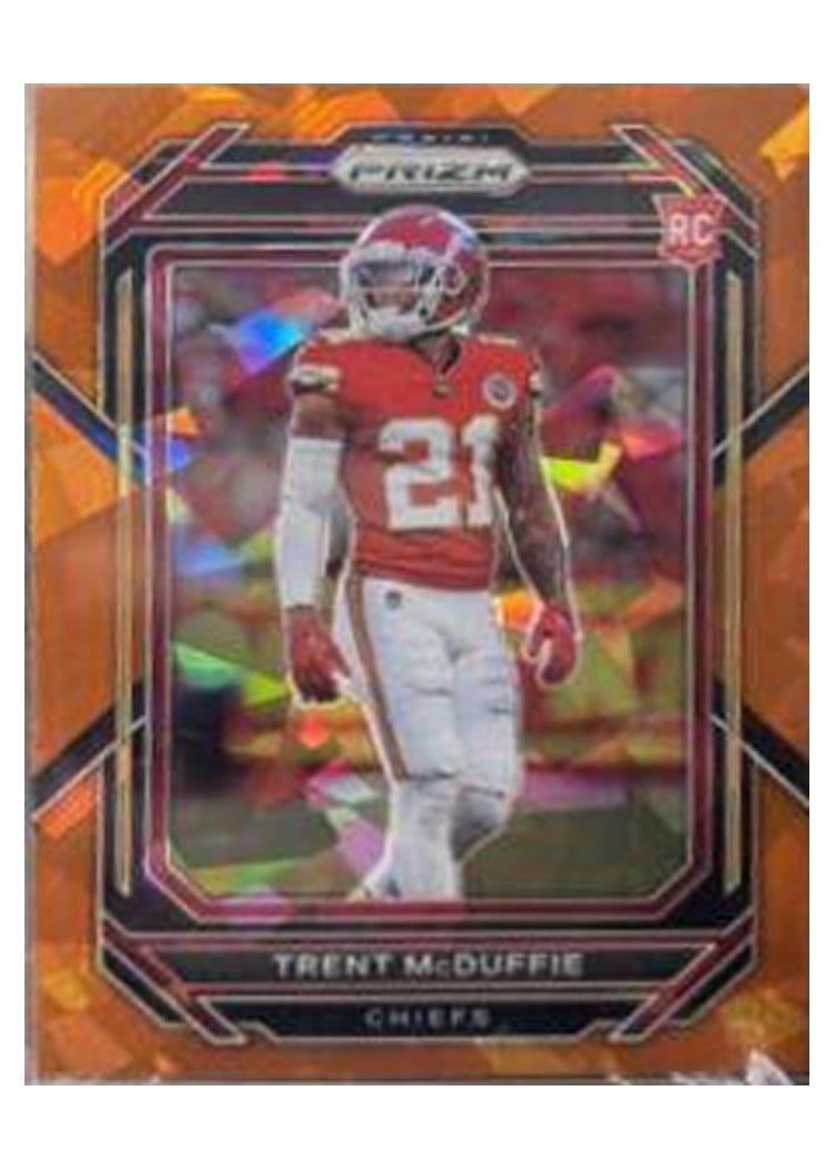 2022 Panini Prizm Base Set Trent McDuffie #372 card