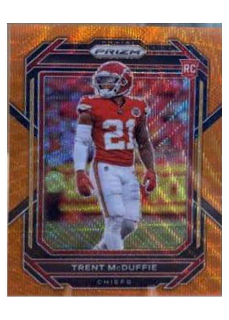 2022 Panini Prizm Base Set Trent McDuffie #372 card