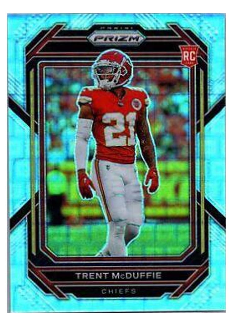 2022 Panini Prizm Base Set Trent McDuffie #372 card