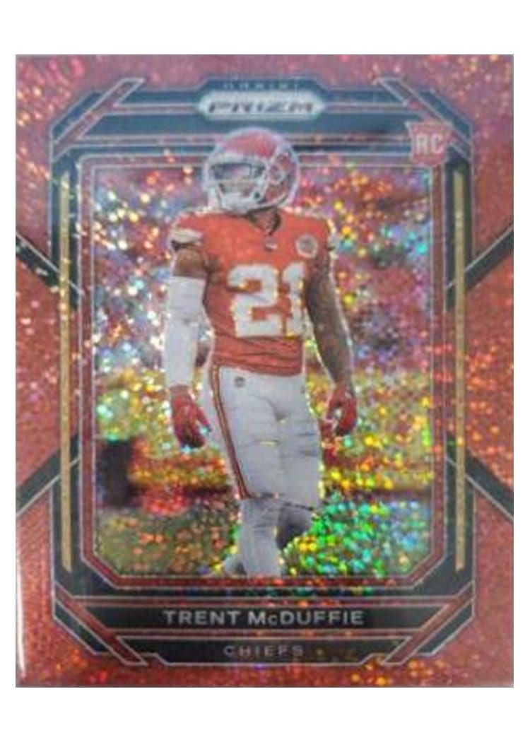 2022 Panini Prizm Base Set Trent McDuffie #372 card