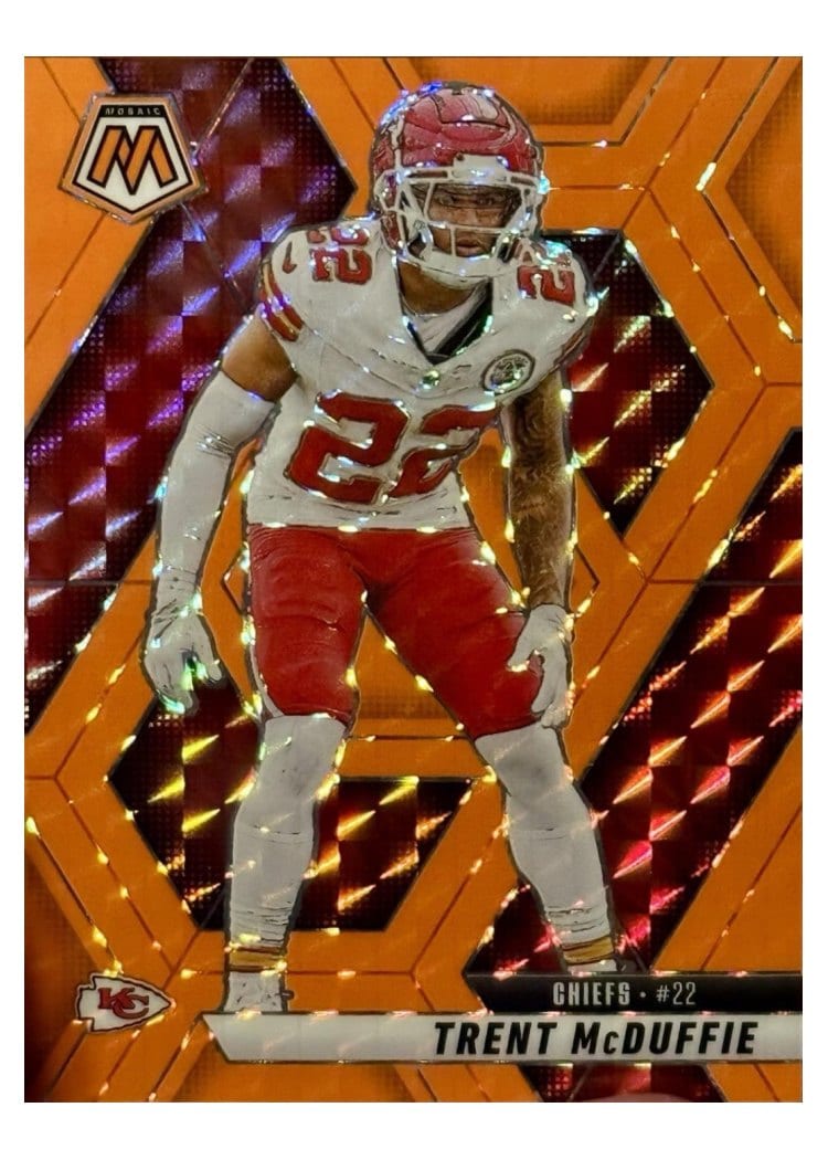 2025 Panini Mosaic Base Set Trent McDuffie #140 card
