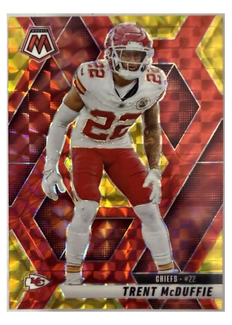 2025 Panini Mosaic Base Set Trent McDuffie #140 card