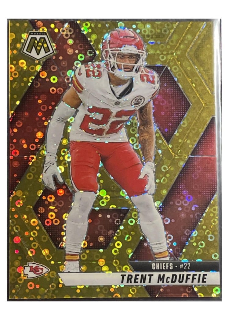 2025 Panini Mosaic Base Set Trent McDuffie #140 card