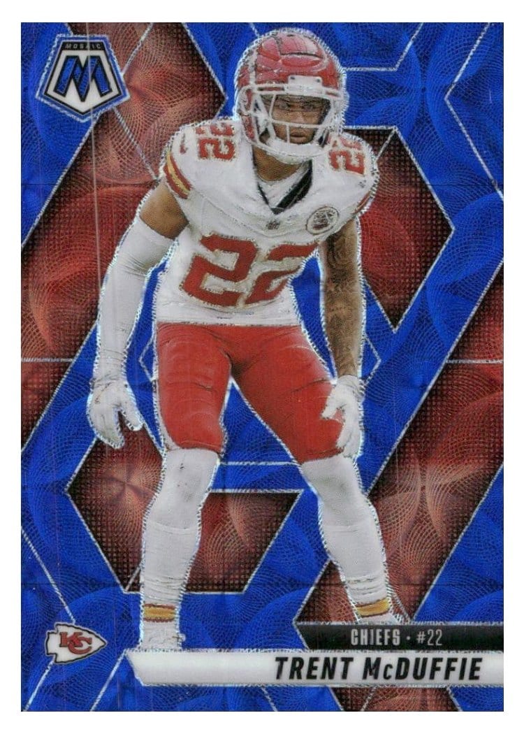 2025 Panini Mosaic Base Set Trent McDuffie #140 card