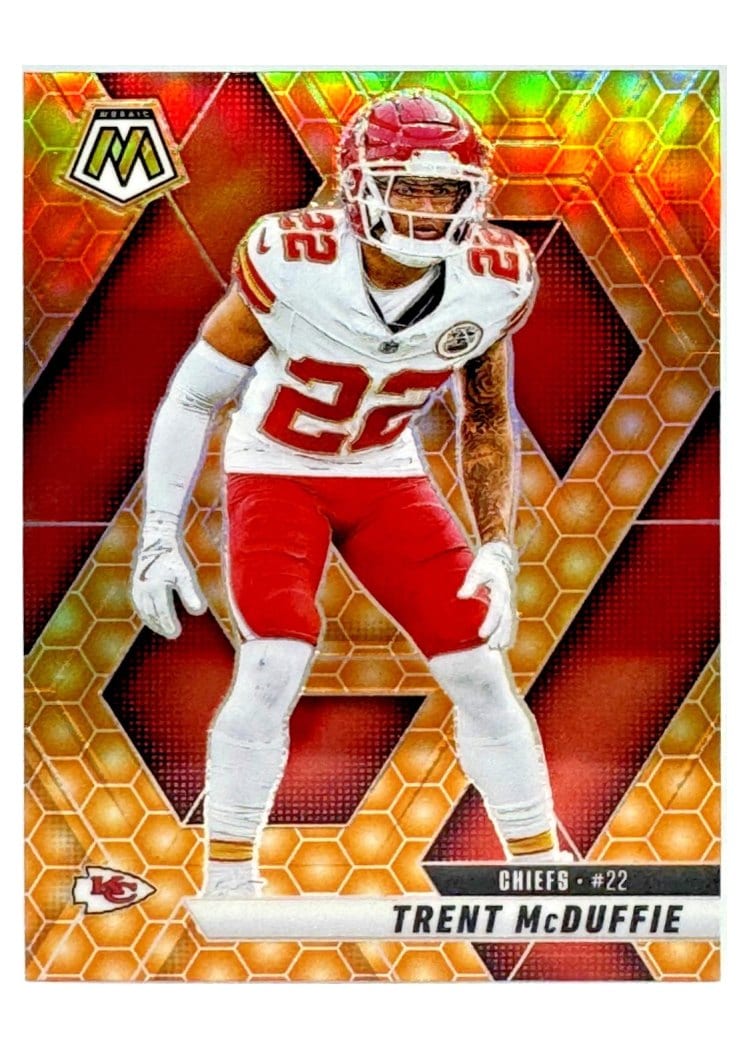 2025 Panini Mosaic Base Set Trent McDuffie #140 card